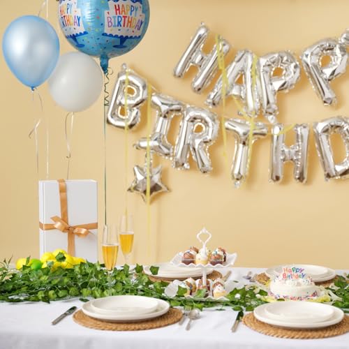 12-Pack Artificial Ivy Garland 84ft UV-Resistant Hanging Fake Vines Decor