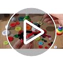 Soulchen 15 Sets Christmas Button Ornaments Snowman Santa Tree Crafts Decor