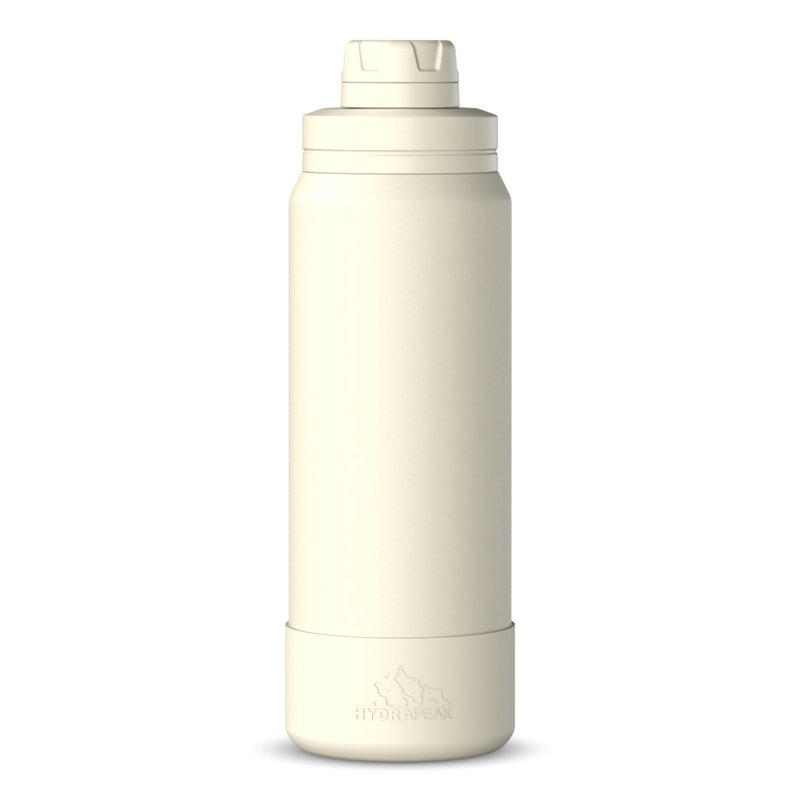 Hydrapeak 26oz Sport Insulated Water Bottle with Chug Lid, Leak & Spill Proof, Keeps Drinks Cold for 24 Hours, Hot for 12 Hours, Premium Stainless Steel Water Bottles (26oz, Navy)