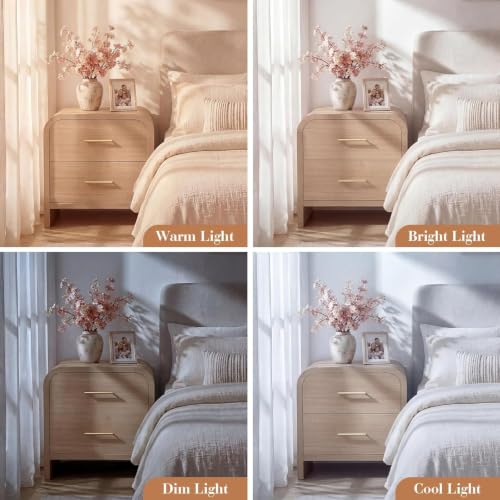 3-Piece Modern Bedroom Furniture Set: 6-Drawer Dresser & 2 Nightstands