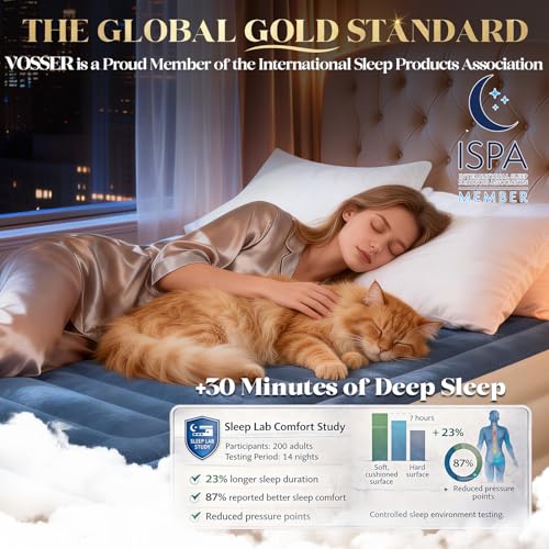 Queen Air Mattress with Built-In Pump - 18 Inch Raised Inflatable Bed