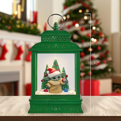 10-Inch Battery-Operated The Child Lightup Lantern Tablepiece