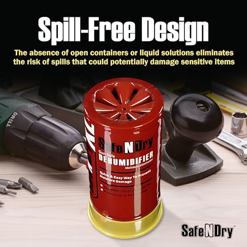 XL Gun Safe Dehumidifier 450g Reusable Silica Gel Moisture Absorber