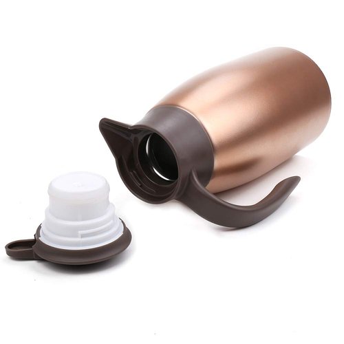68oz Thermal Coffee Carafe, Stainless Steel Coffee Carafes for Keeping Hot, Airpot Insulated Tea Pot Dispenser for Hot Water, Tea, Hot Beverage - Keep 12 Hours Hot, 24 Hours Cold, Cold