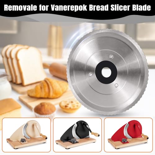 6.6-Inch Serrated Bread Slicer Replacement Blade, Stainless Steel