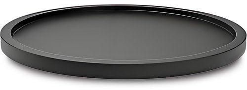 9" Black Bamboo Lazy Susan Organizer Kitchen Turntable for Cabinet Pantry Table Organization