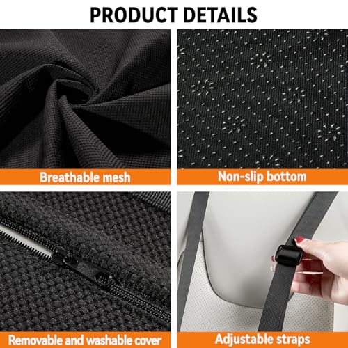 Adjustable Lumbar Support Pillow for Car and Office Chair