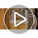 22oz Frosted Glass Beer Steins, 3D Hexagon Textured Mugs, Set of 2