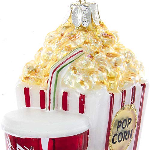 Coca-Cola Ornament by Kurt S. Adler, 3.25 Inch Glass Holiday Decoration