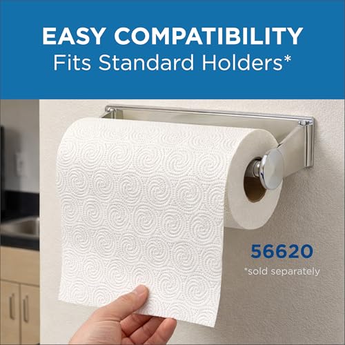 2-Ply Perforated Roll Paper Towels - 85 Sheets, Individually Wrapped, 30 Rolls