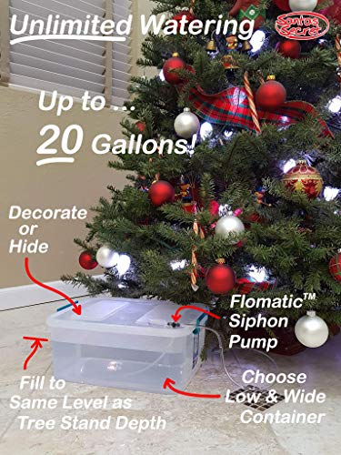 Automatic Christmas Tree Watering System - DIY Siphon Hose Kit for Fresh Trees