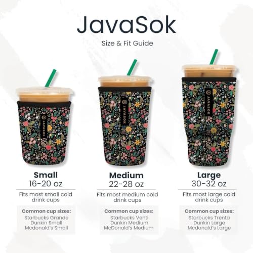 Sok It JavaSok Insulated Neoprene Cup Sleeve - Medium 22-28oz
