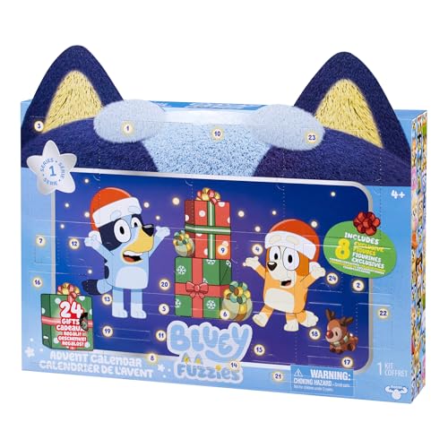 Fuzzy Mini Figure Advent Calendar - 24 Daily Surprises & Accessories