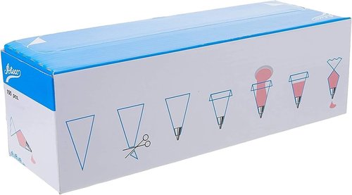 Ateco Disposable Decorating Bags - 18-Inch Size | Pack of 100 for Easy Cake Decorating