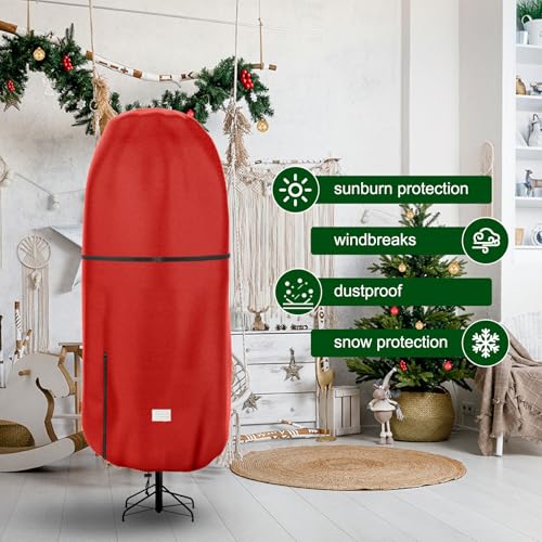 Upright Christmas Tree Storage Bag for 9 FT Artificial Trees Dustproof