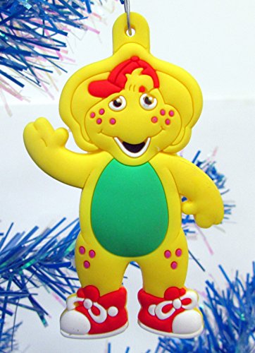 Coovo Barney Holiday Ornament Set - Unique Shatterproof Plastic Christmas Ornaments