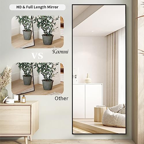 71" x 31" Oversized Full Length Floor Mirror, Shatterproof Wall Mirror