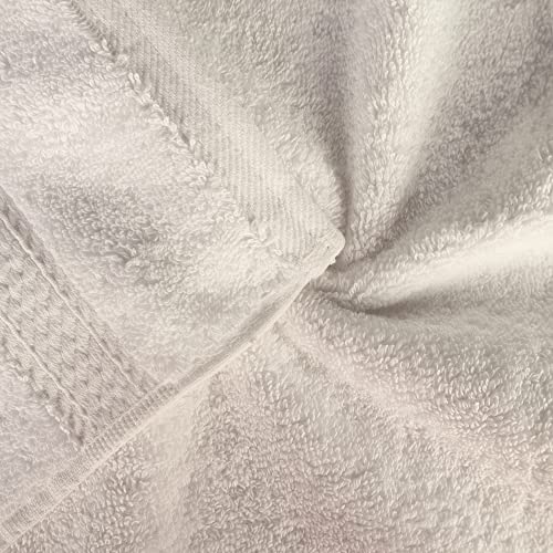 Egyptian Cotton Face Towel Set - 6-Piece Plush Absorbent Washcloths