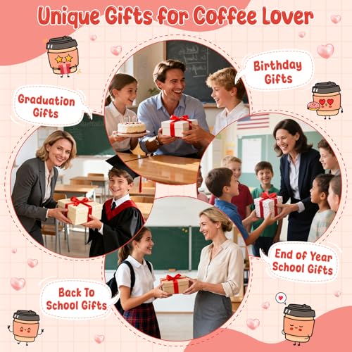 Teacher Thanks A Latte Coffee Gift - Appreciation Gift for Women Men from Students