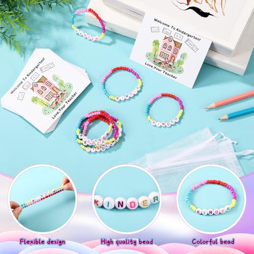 XunYee 32 Sets Back to School Student Gifts with Greeting Cards and Bracelets
