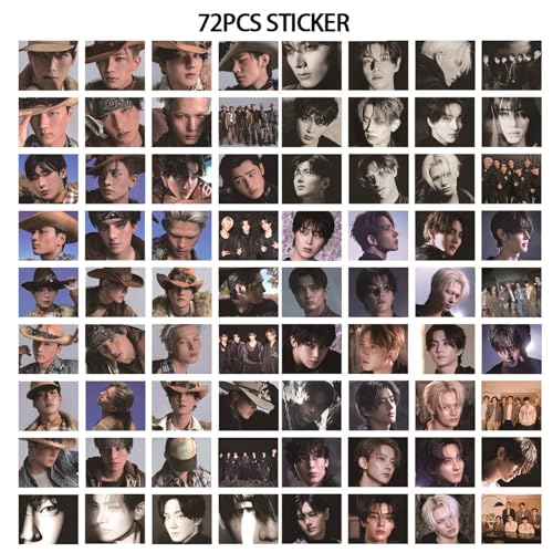 127-Piece Photocard and Sticker Set - Album Collectible Lomo Cards