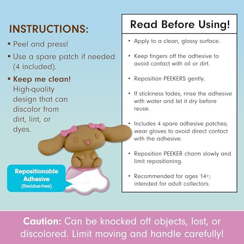 Sanrio Character Adhesive Decorative Peeker Figure - Blind Box Toy