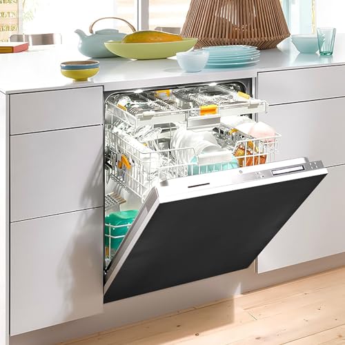 Wudan Black Dishwasher Magnet Cover 23" x 26" Panel for Refrigerator & Dishwasher