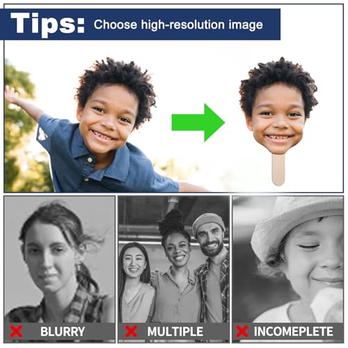 Custom Big Head Cutout on a Stick - Personalized Face Sign for Parties