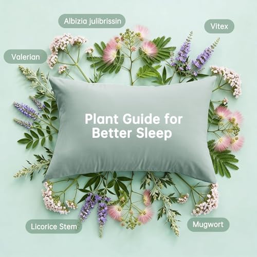 7-Piece Queen Comforter Set Sage Green Botanical Floral Bed in a Bag