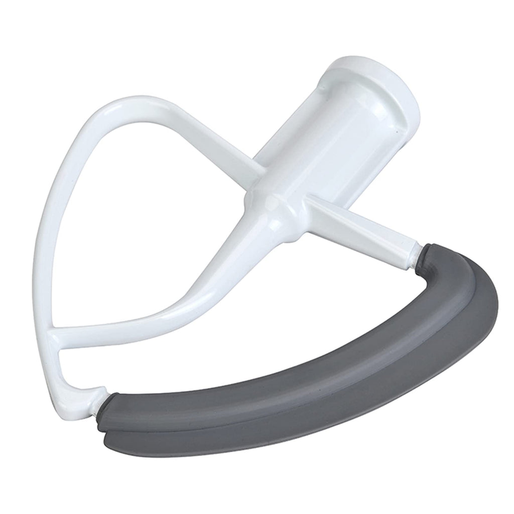 Flex Edge Beater for KitchenAid 4.5-5 QT Tilt-Head Stand Mixer Attachments, Mixer Paddle with Flexible Silicone Edges Bowl Scraper