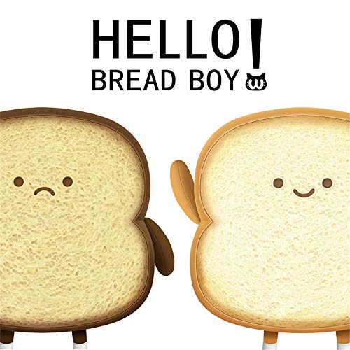 Cute Sliced Bread Plush Pillow Stuffed Food Toy for Sofa and Bedroom