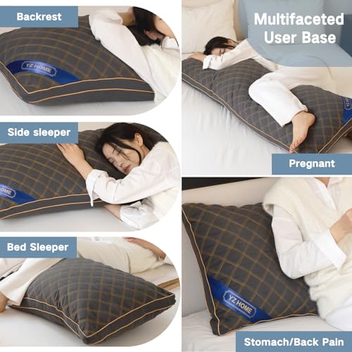 Adjustable Memory Foam Body Pillow - Soft Support for Side Sleepers (20x54 Inch, Grey)