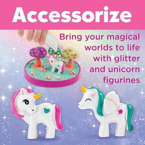 DIY Unicorn Snow Globe Craft Kit for Kids - Make 2 Magical Water Globes