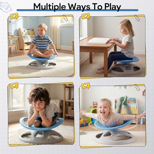 Sensory Spinning Chair for Kids - Balance & Coordination Activity Toy
