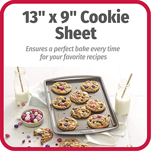 Nonstick Carbon Steel Baking Sheet 9x13 Inch - Scratch Resistant Cookie Pan