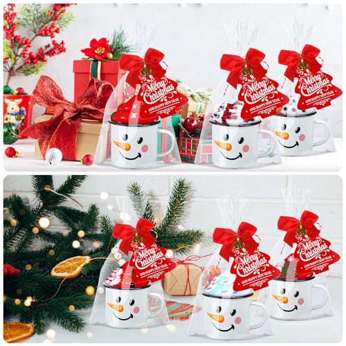 Yungyan 6‑Piece Christmas Mug & Fuzzy Socks Gift Set for Women