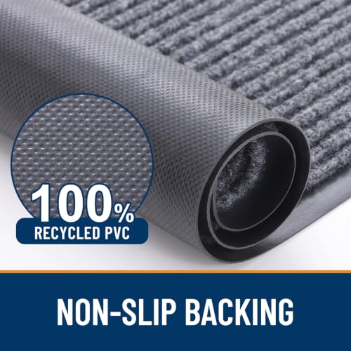 Heavy-Duty Waterproof Front Door Mat – Non-Slip Entryway Floor Mat, 29.5x17