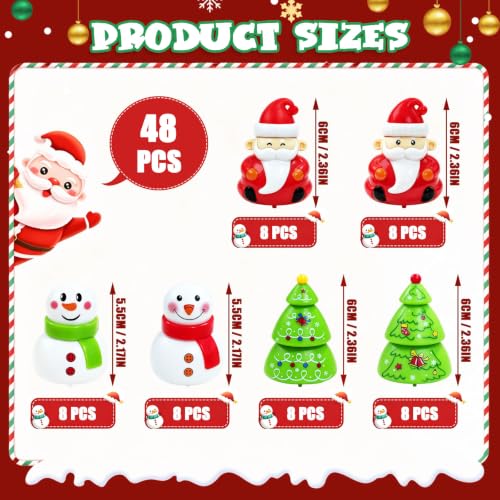 Baaxxango 30 Pcs Christmas Pull Back Cars Toys Mini Vehicles Party Favors Gifts