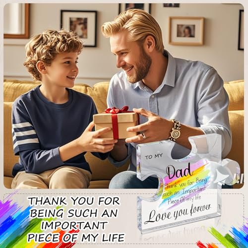Personalized Gifts for Birthday Christmas - Engraved Acrylic Puzzle