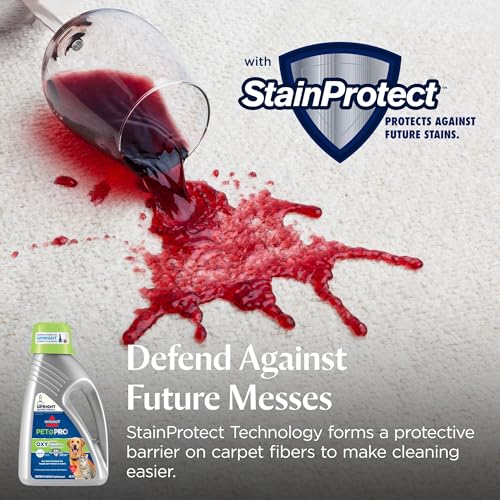 Bissell Pet Pro Oxy Urine Eliminator Carpet Cleaning Solution 48 oz
