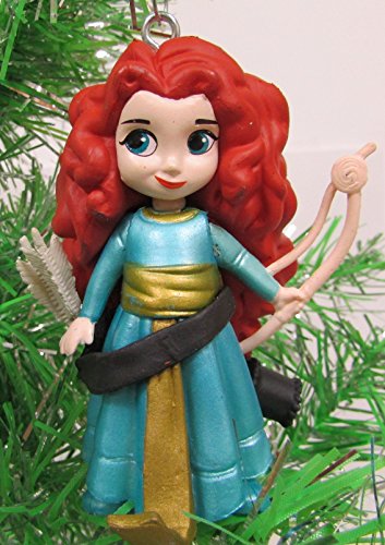 Princess Deluxe 12-Piece Christmas Ornament Set with Random Princesses – Shatterproof