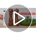 Compact Handheld Vacuum Sealer Machine with 30 Reusable Food Storage Bags