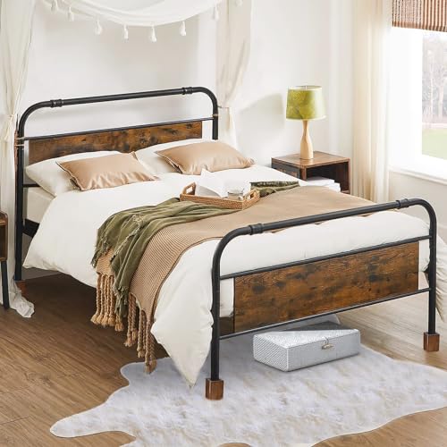 Heavy Duty Wood Bed Risers - 4 Inch Square Furniture Leg Elevators