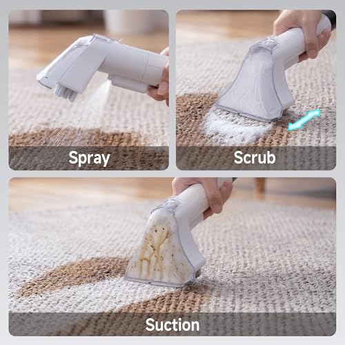 Portable Carpet and Upholstery Spot Cleaner, 400W Deep Cleaning Extractor