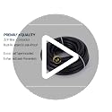 Dehumidifier Drain Hose 6ft with 3/4 Inch FHT Brass Fittings