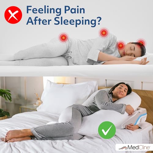 Shoulder Relief System Pillow for Side Sleepers - Large Size
