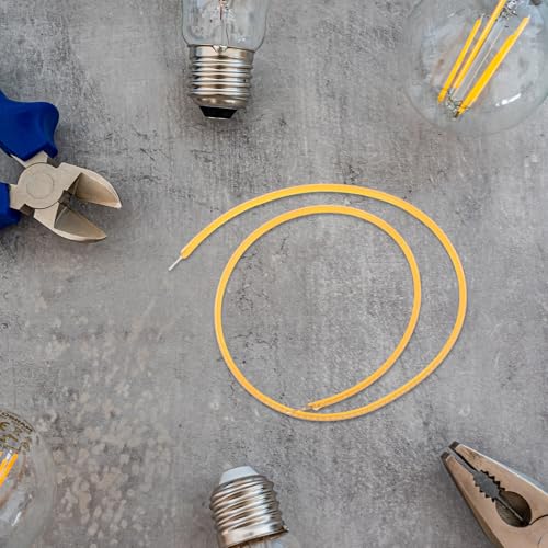 4 Pcs Flexible LED Filament Diodes, 11.81-Inch Silicone Lamp Parts