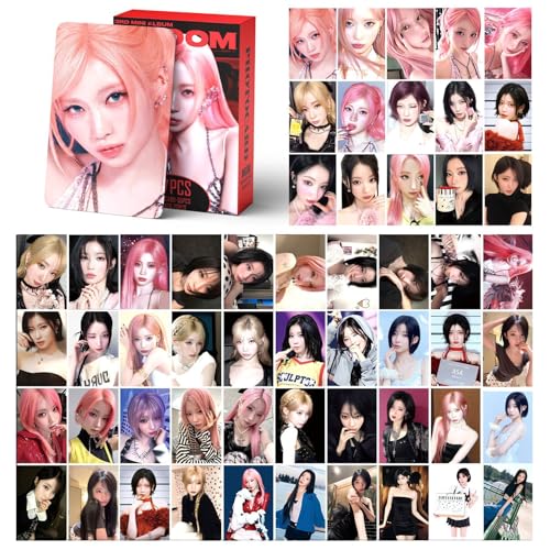 127-Piece Photocard and Sticker Set - 55 Non-Repeating Photo Cards