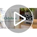 Digital Alarm Clock for Bedrooms - Large Display, Night Light & Dimmer