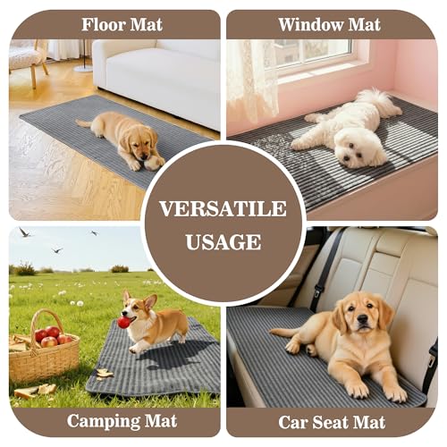 100% Waterproof Non-Slip Pet Couch Cover - Washable Sofa Protector (35" x 70.9")